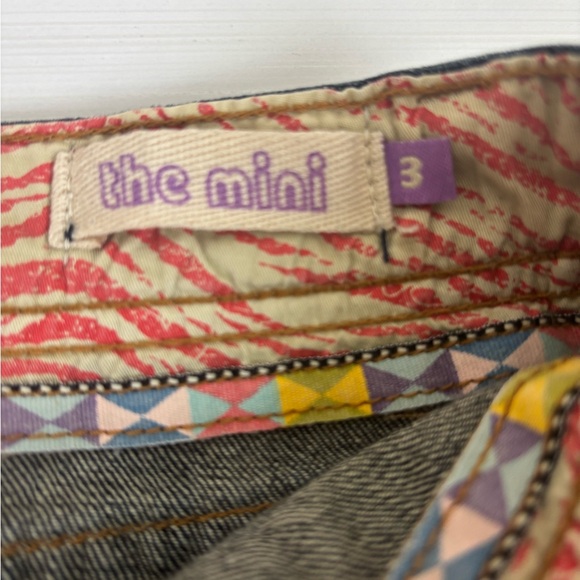 Billabong Women's Dark Denim Micro Mini Skirt - Picture 6 of 14